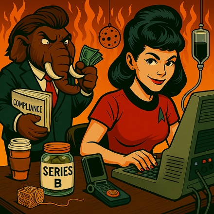 Engage the Enterprise (Choose Your Own Startup Disaster) — book cover